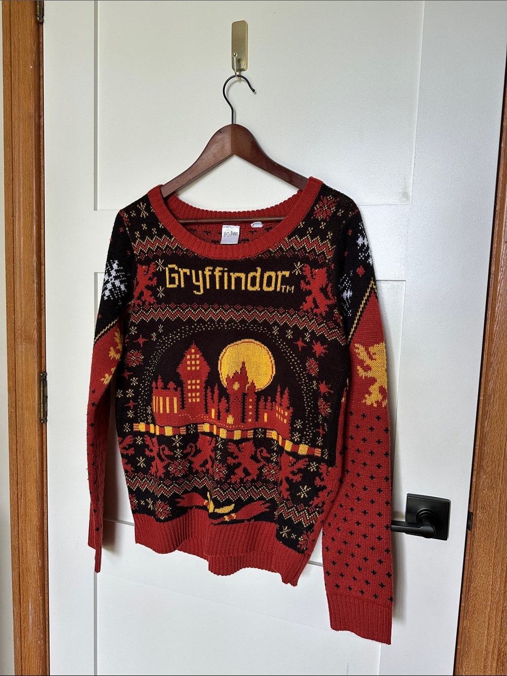 Harry Potter Gryffindor Crewneck Knit Sweater
